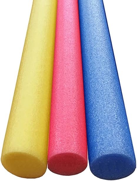 OODLES of Noodles Foam Pool Swim Noodles NO Hole - 6 Pack - Multicolor