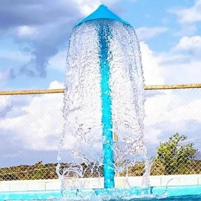 Pool Fountain Curved Cascade Waterfall