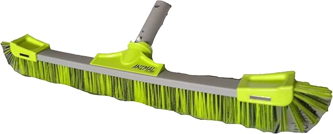 Pool Brush Animal 22" - Lime Bristle.