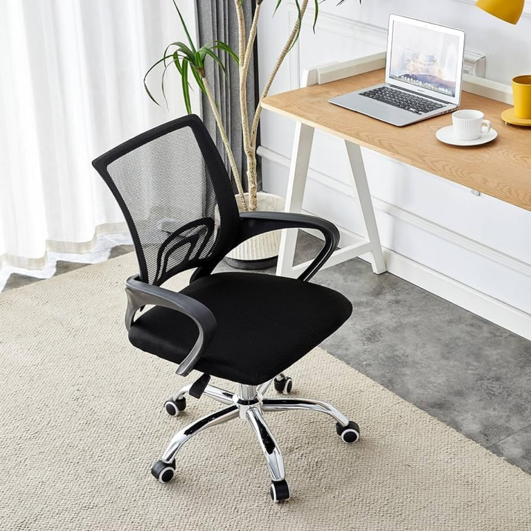 Office Chair Adjustable - Black