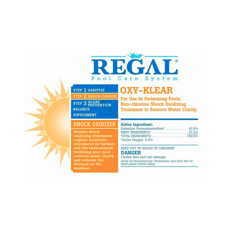 Regal Oxy Klear Non-Chlorine Shock - 1 lb Bag