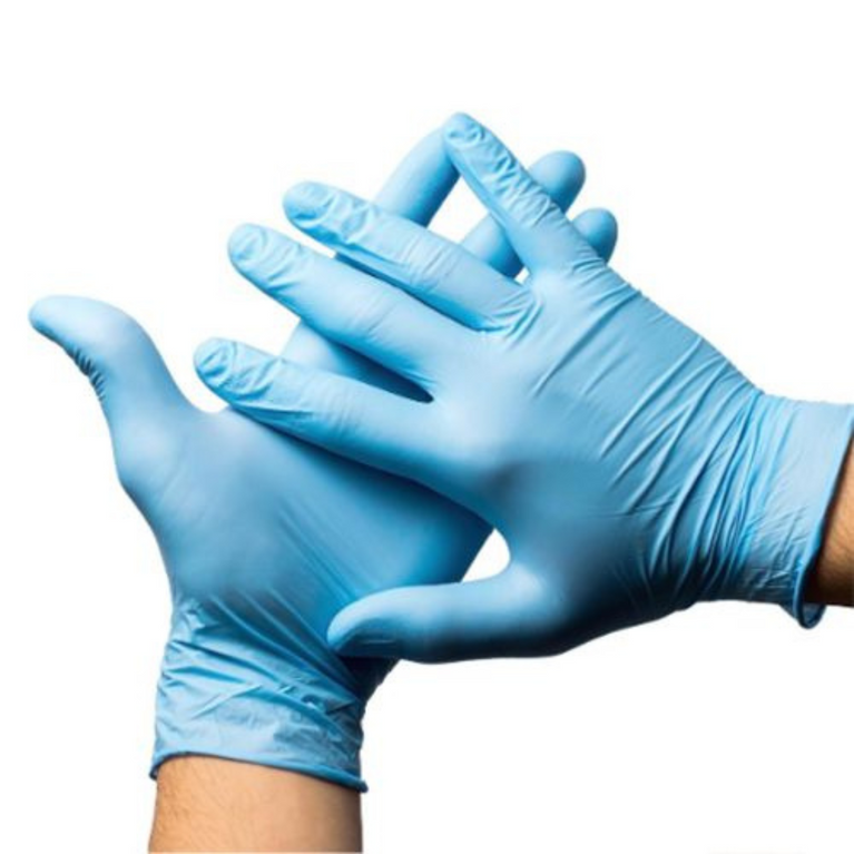 The Safety Zone Nitrile Gloves – Latex-Free, Powder-Free, Large – 100 Count