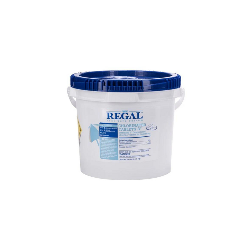 Regal Chlorinated 3" Tabs Bucket 8lbs