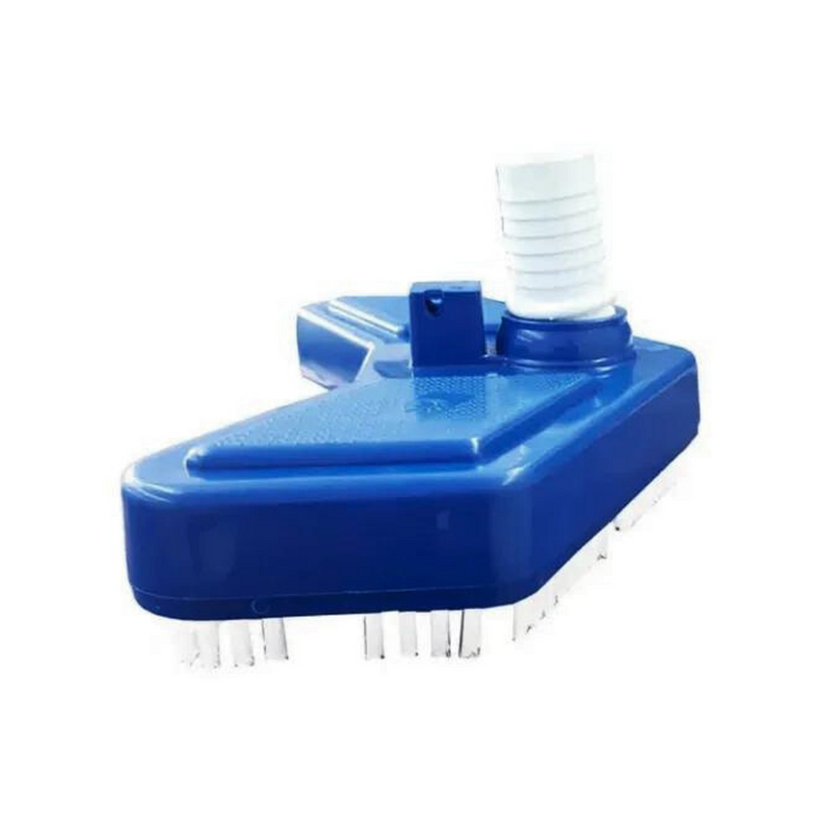 Weighted Pool Vacuum Head with Side Brushes, 11-Inch Wide – Ideal for Cleaning Corners and Pool Floors