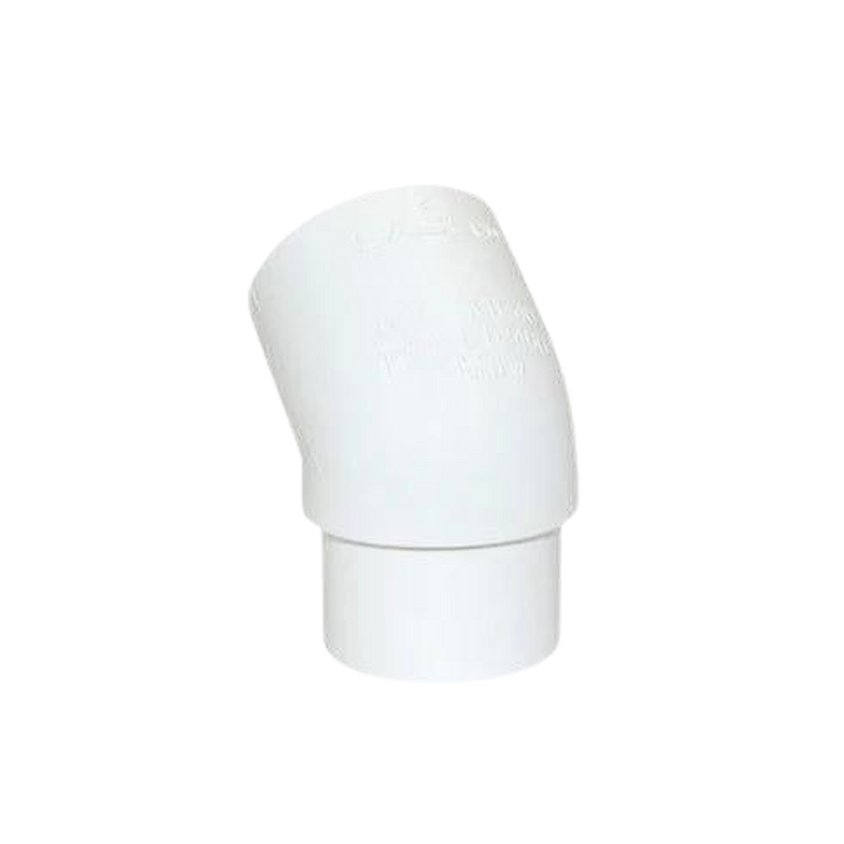 Lasco 2" Schedule 40 PVC 45-Degree Elbow – Durable Plumbing Fitting for Pool and Spa Systems