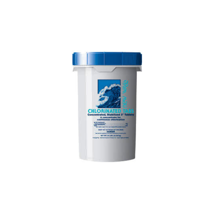 NEW WAVE 3" Chlorinated Tablets - 50 lbs