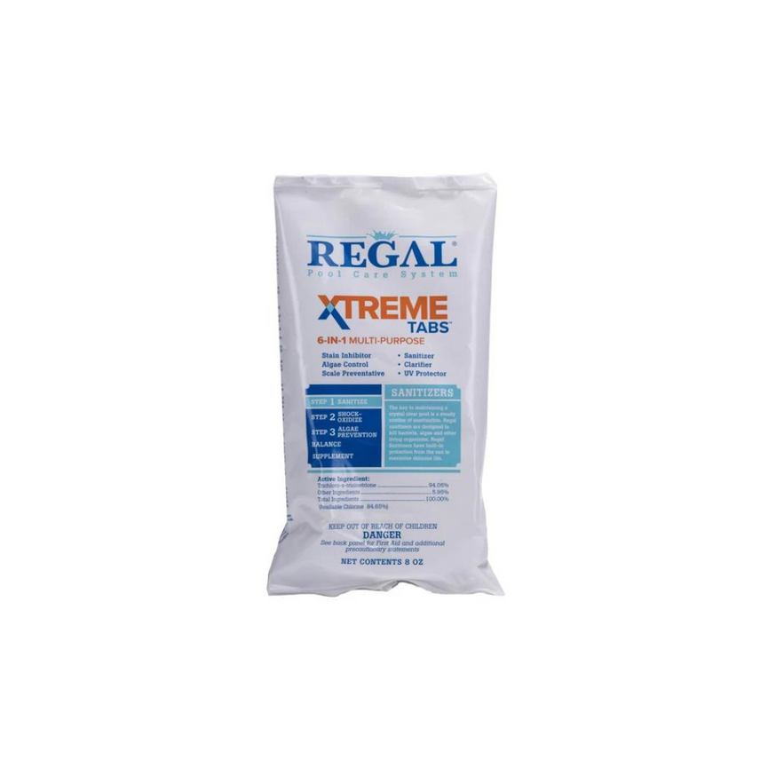 Regal Xtreme 6-in-1 Multi-Purpose Sanitizer Tabs - 3" 8 Oz