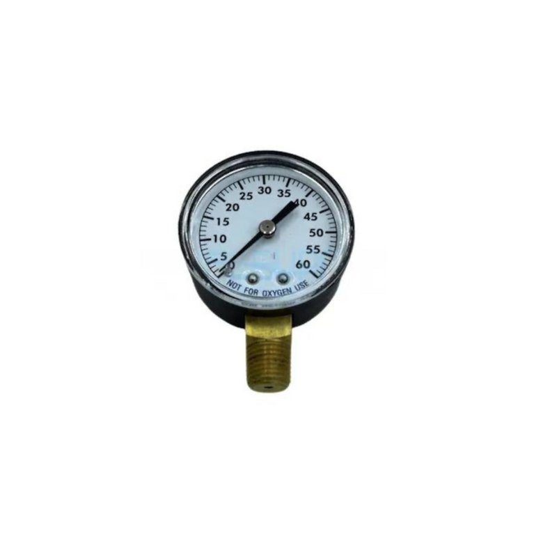 Super-Pro Pressure Gauge 1/4 BSPT