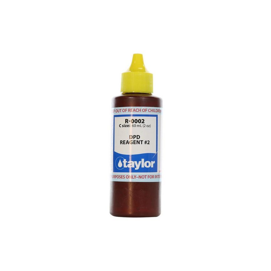 Taylor Technologies R-0002 DPD Reagent No. 2 – 2 oz Dropper Bottle