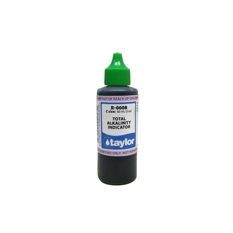 Taylor Technologies R-0008 Total Alkalinity Indicator – 2 oz Dropper Bottle