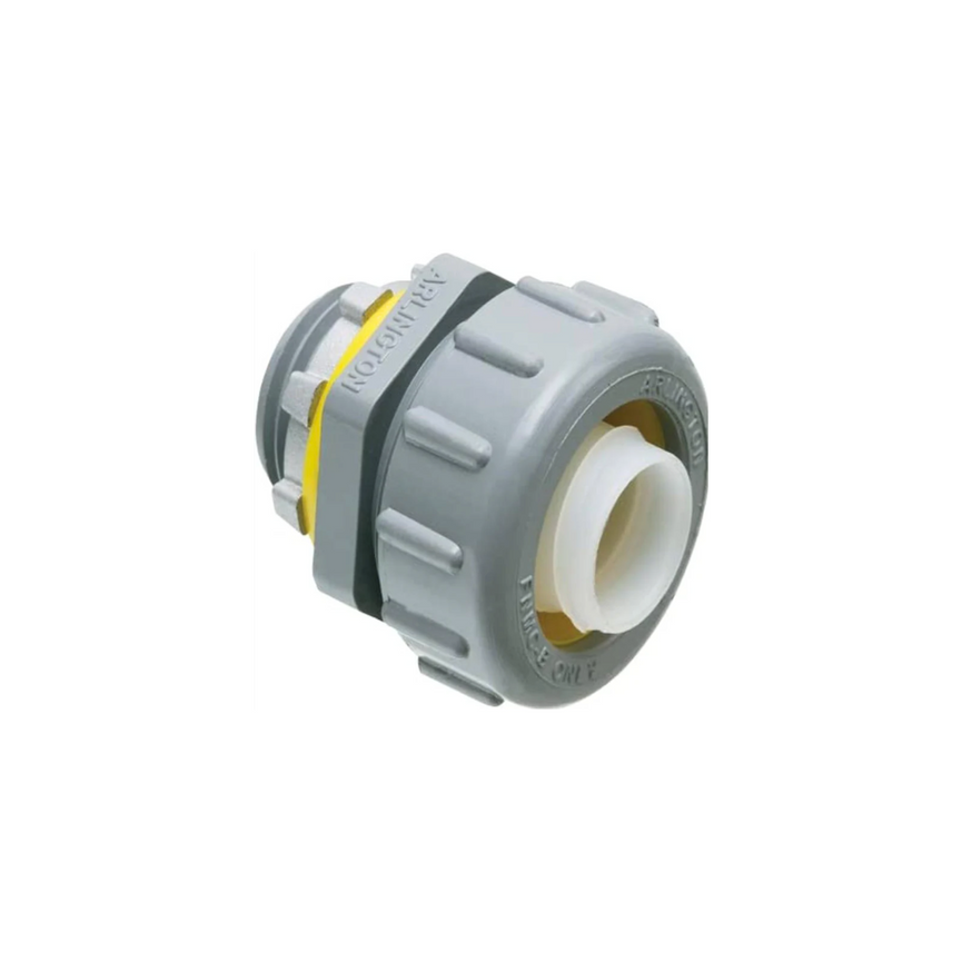 Arlington NMLT100 1" PVC Liquidtight Straight Connector - Durable and Secure