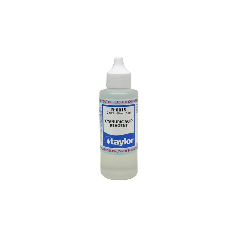 TAYLOR Cyanuric Acid Reagent, 2 oz, Dispenser Tip R-0013