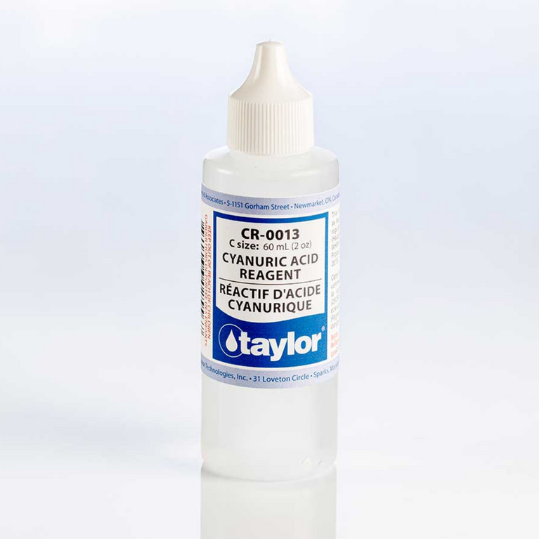 TAYLOR Cyanuric Acid Reagent, 2 oz, Dispenser Tip R-0013