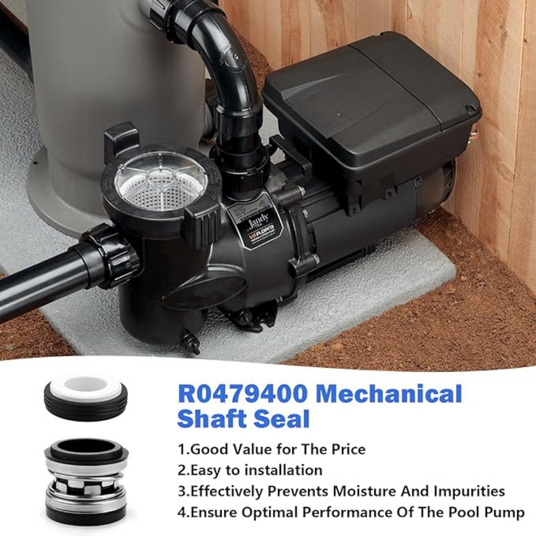 Zodiac Shaft Seal Ceramic and Carbon Mechanical R0479400 – Ensure Leak-Free Performance for Your Pool Pump